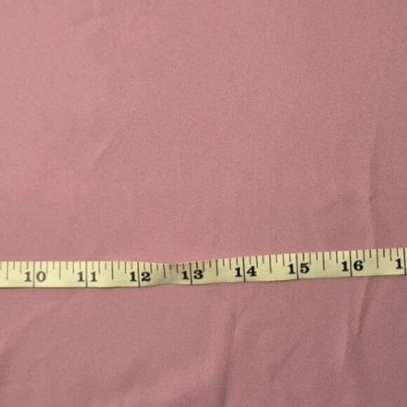 Apt. 9 Pleated Ruffle Neck Mauve Pink Sleeveless Shirt - Picture 9 of 16